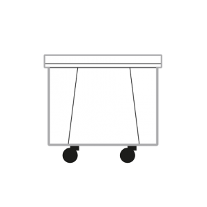 Rolcontainer 1100 liter